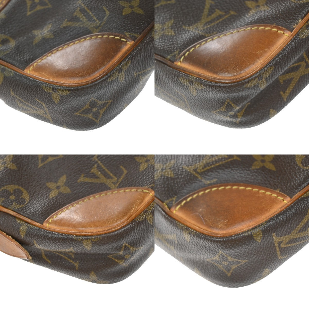 LOUIS VUITTON Marly Dragonne GM Clutch Hand Bag Monogram Brown M51825 67KP288