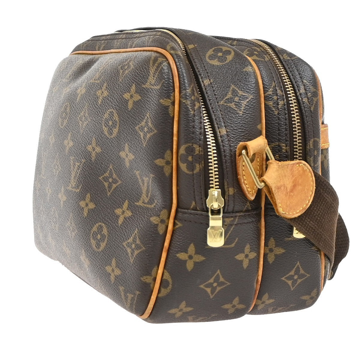 LOUIS VUITTON Reporter PM Crossbody Shoulder Bag Monogram Leather M45254 86PA057