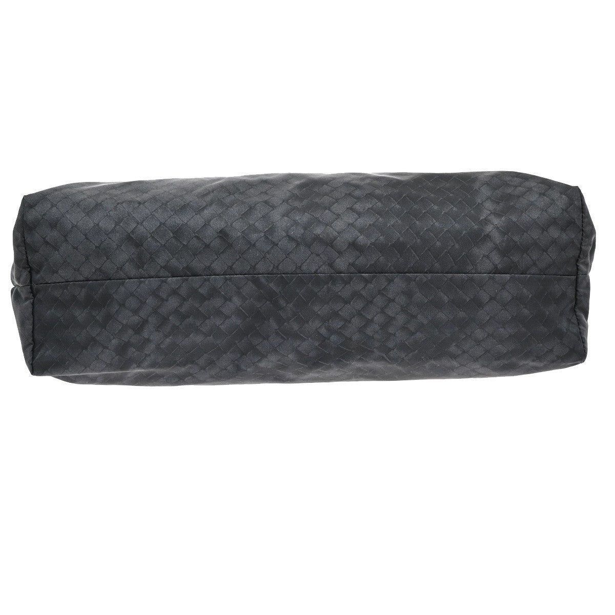 BOTTEGA VENETA Intreccio Mirage Hand Tote Bag Nylon Leather Black 85CA025