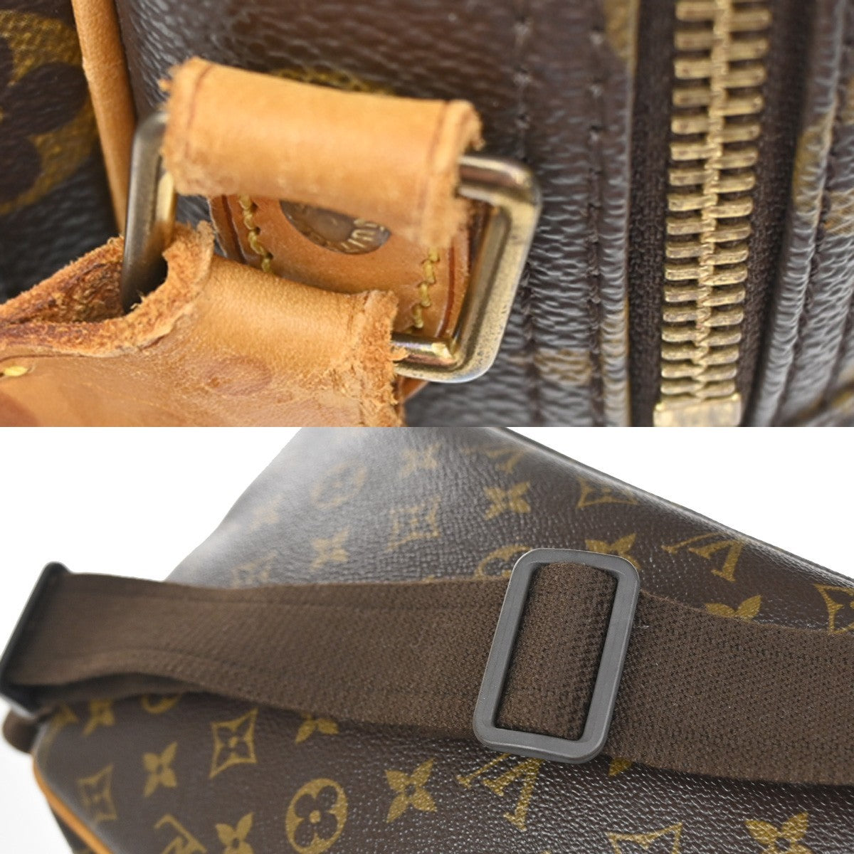 LOUIS VUITTON Reporter PM Crossbody Shoulder Bag Monogram Leather M45254 77YH995