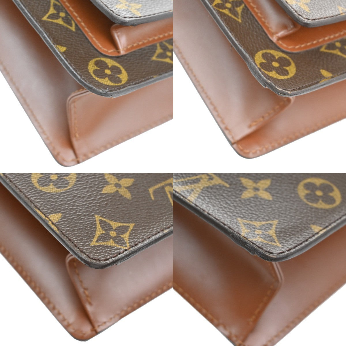 LOUIS VUITTON Monceau 28 2Way Shoulder Hand Bag Monogram Leather M51185 18AA072