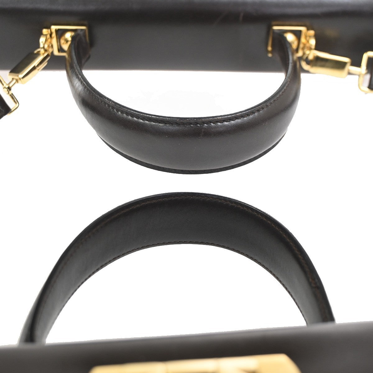 SALVATORE FERRAGAMO Gancini 2Way Shoulder Hand Bag Leather BN Italy GHW 83RL933