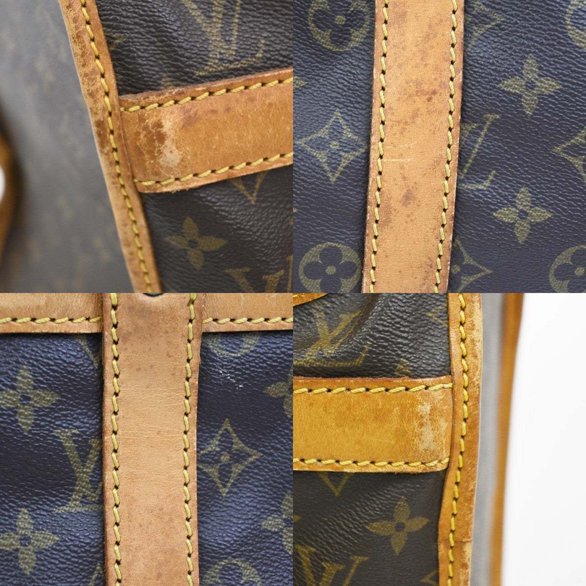 LOUIS VUITTON Sac Chassour 40 Travel Hand Bag Monogram Leather BN M41924 81CA888