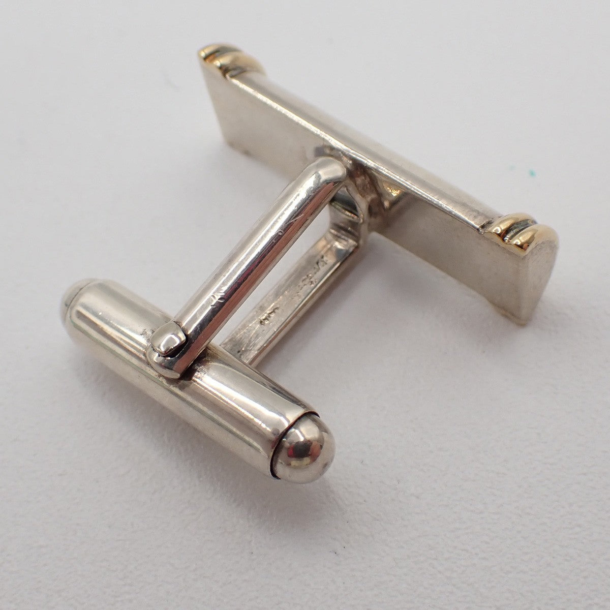 Tiffany & Co. Logo Cufflinks Silver 925 02EG352
