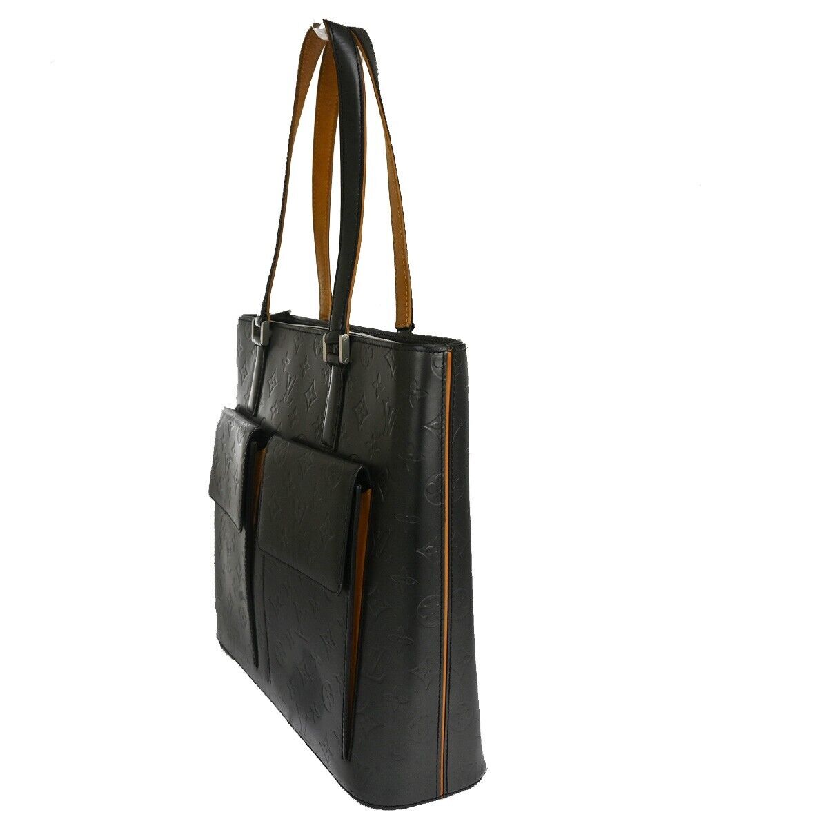 LOUIS VUITTON Willwood Shoulder Bag Monogram mat Leather Black M55105 88YD699