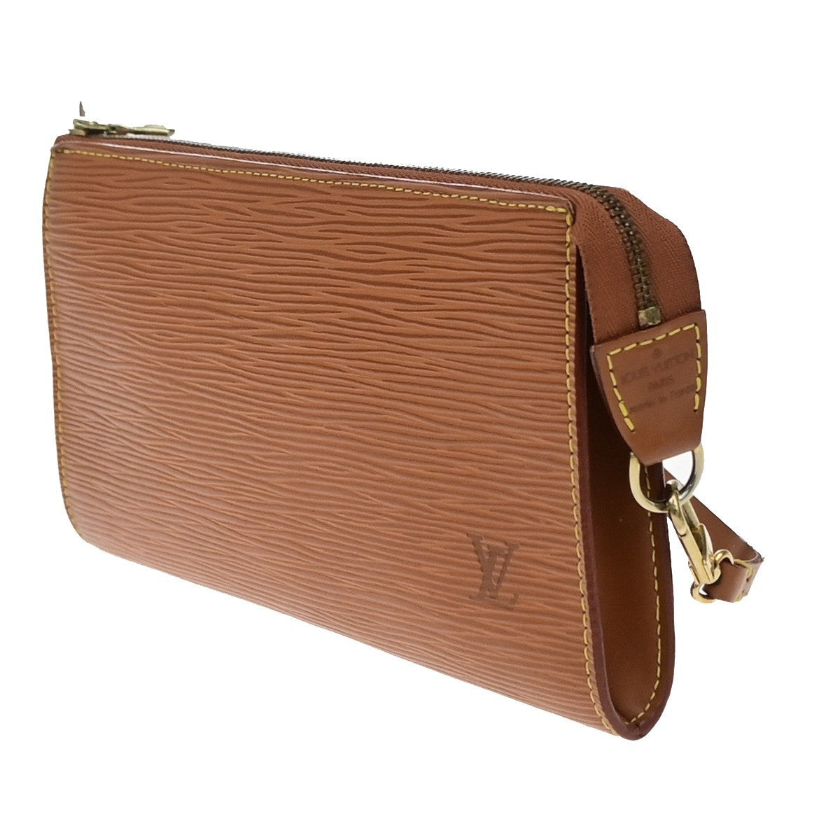 LOUIS VUITTON Pochette Accessoires Hand Bag Epi Leather BN France M52948 35MA706