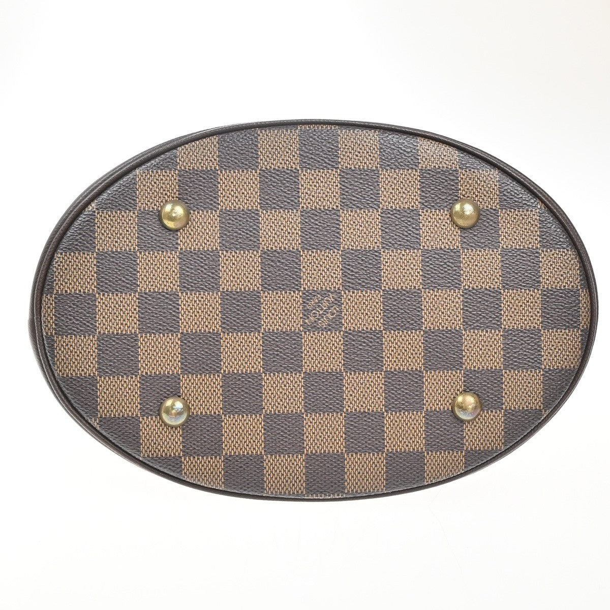 LOUIS VUITTON Marais Shoulder Bag Damier Ebene Leather Brown N42240 73MA408
