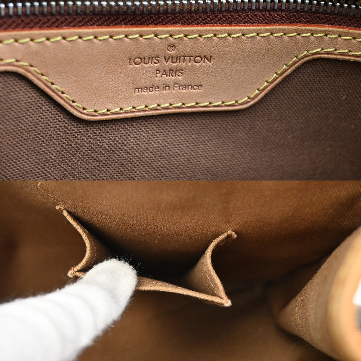 LOUIS VUITTON Batignolles Horizontal Shoulder Bag Monogram Brown M51154 11KB605