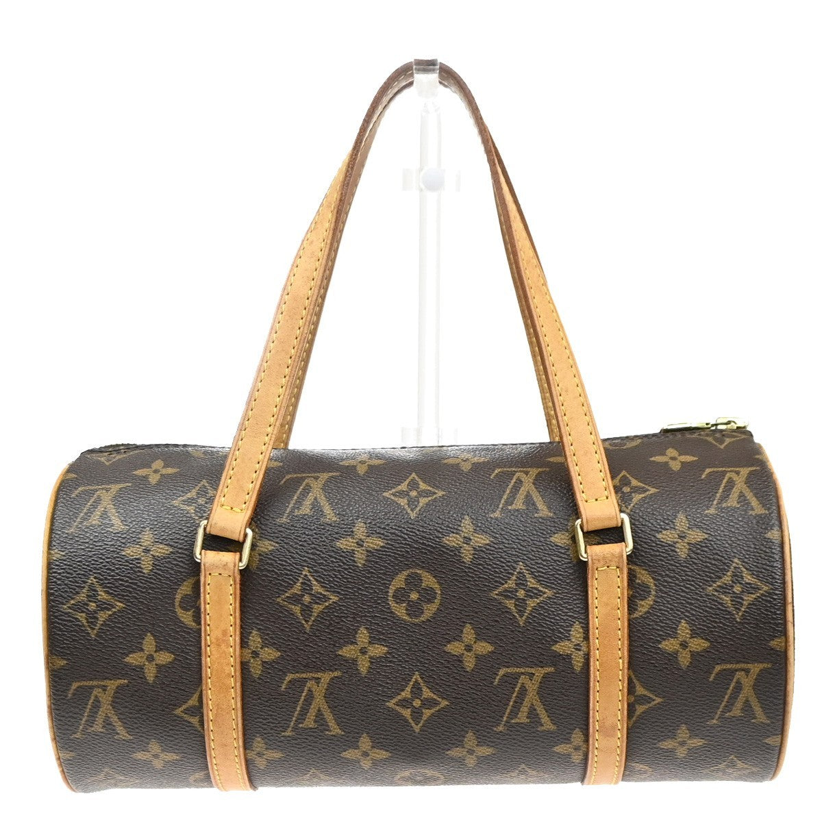LOUIS VUITTON PAPILLON 26 Hand Bag Monogram Leather Brown France M51366 73SA014