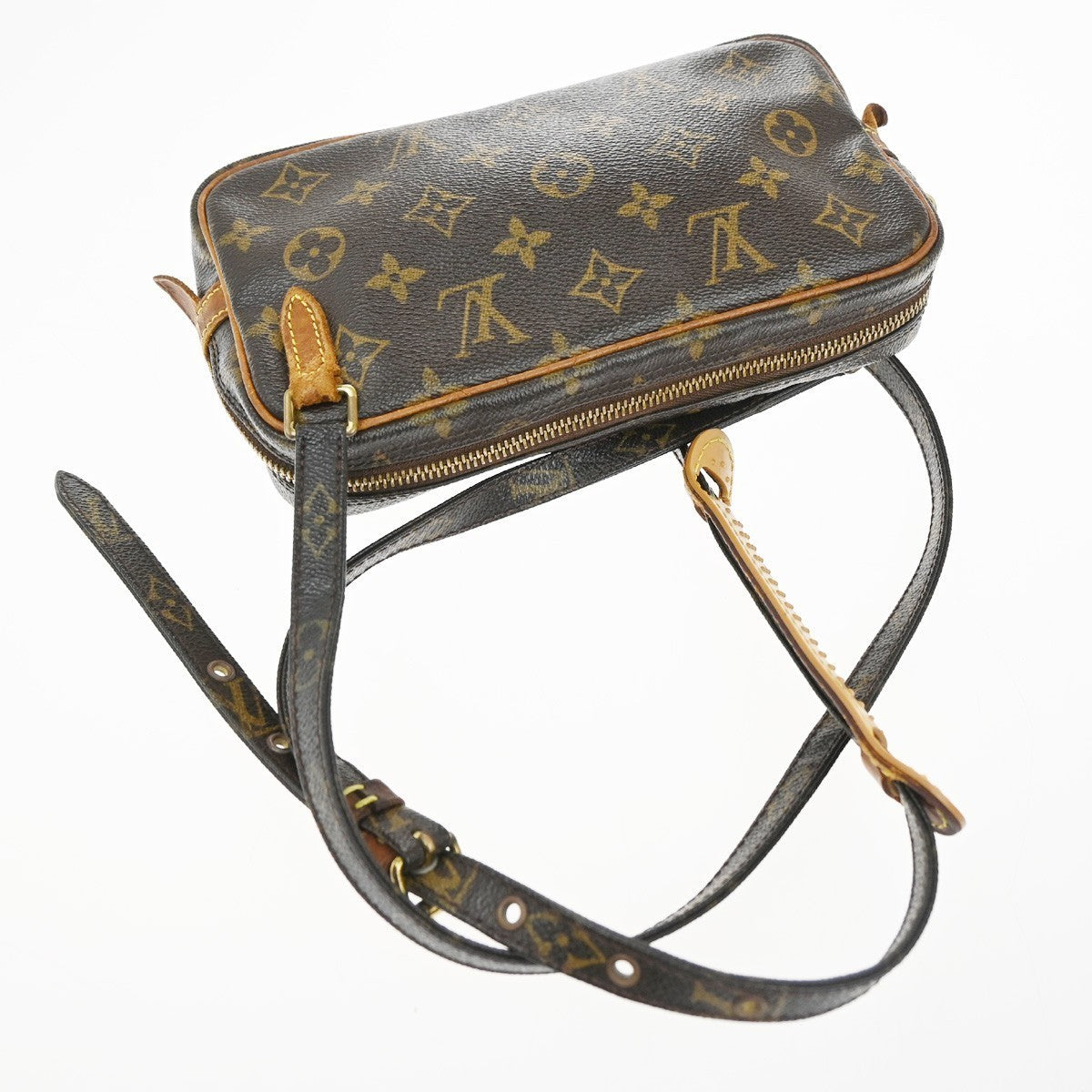 LOUIS VUITTON Marly Bandouliere Shoulder Bag Monogram Leather BN M51828 64KC283