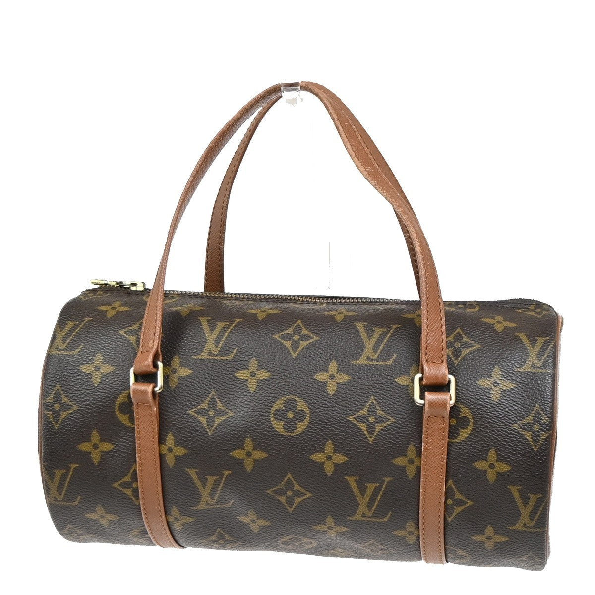 LOUIS VUITTON PAPILLON 26 Hand Bag Monogram Leather Brown France M51366 79ZA301