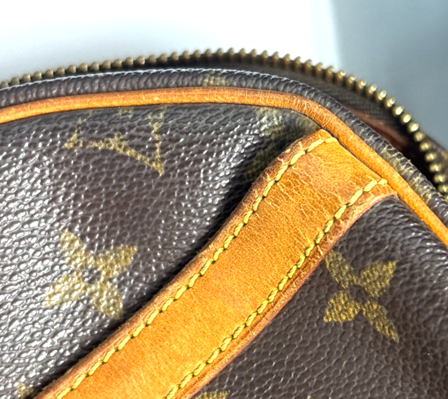 LOUIS VUITTON Blois Crossbody Shoulder Bag Monogram Leather Brown M51221 87MA711