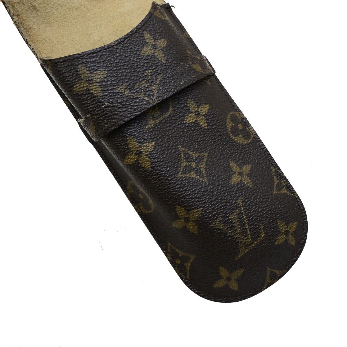 LOUIS VUITTON Etui Lunette Lava Glasses Case Monogram Leather BN M62970 08ED387