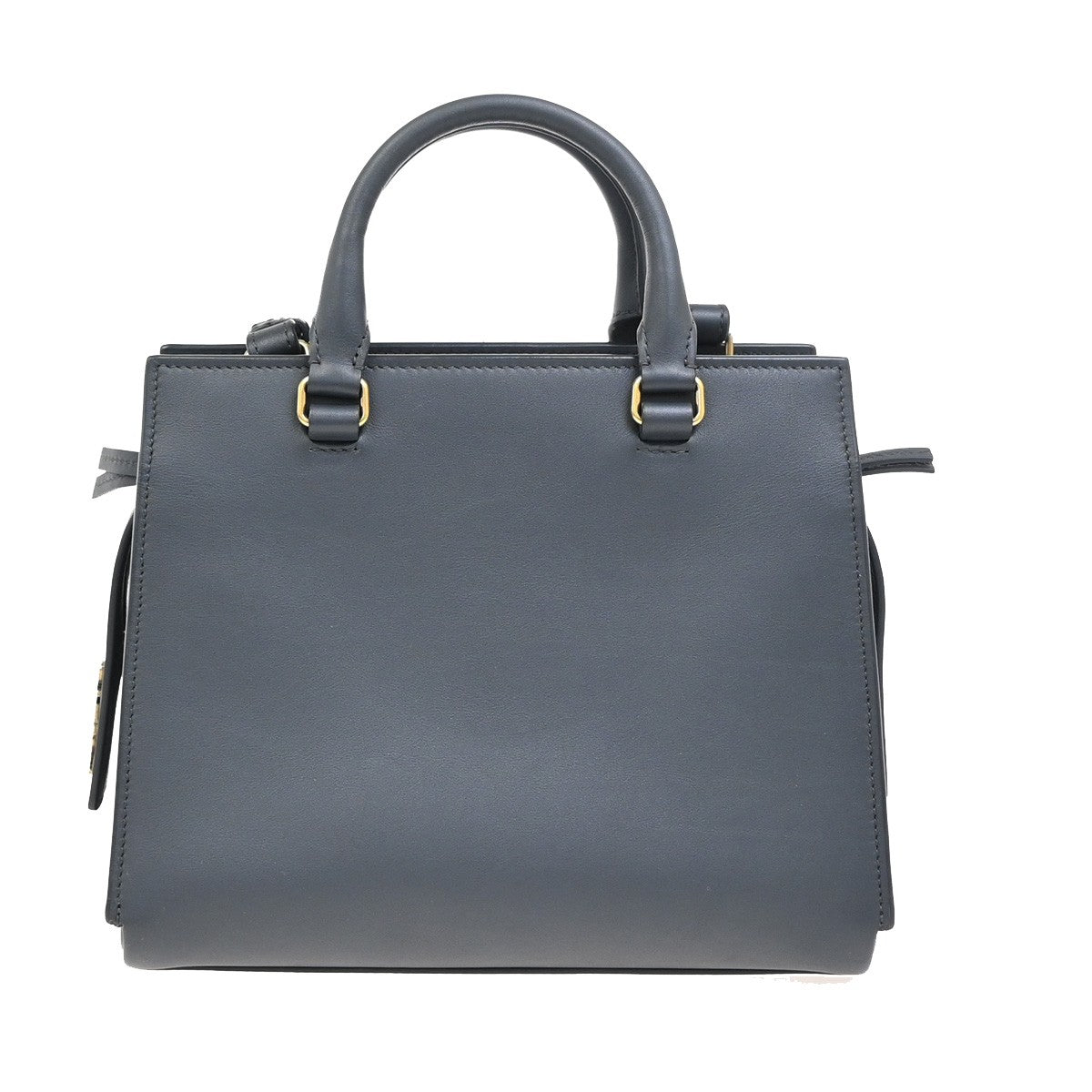 SAINT LAURENT YSL Small East Side 2Way Shoulder Hand Bag Leather GY GHW 52RL203