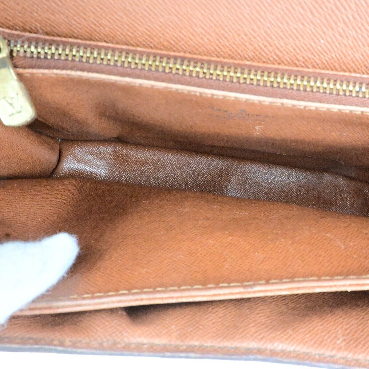 LOUIS VUITTON Raspail Shoulder Hand Bag Monogram Leather Brown M51372 33ED275