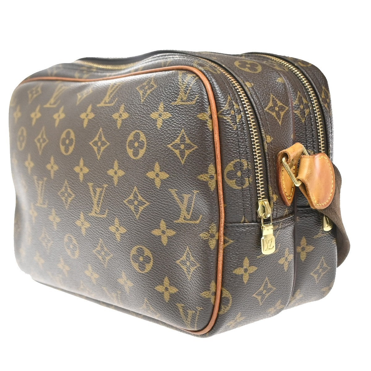 LOUIS VUITTON Reporter Crossbody Shoulder Bag Monogram Leather BN M45254 70MA521