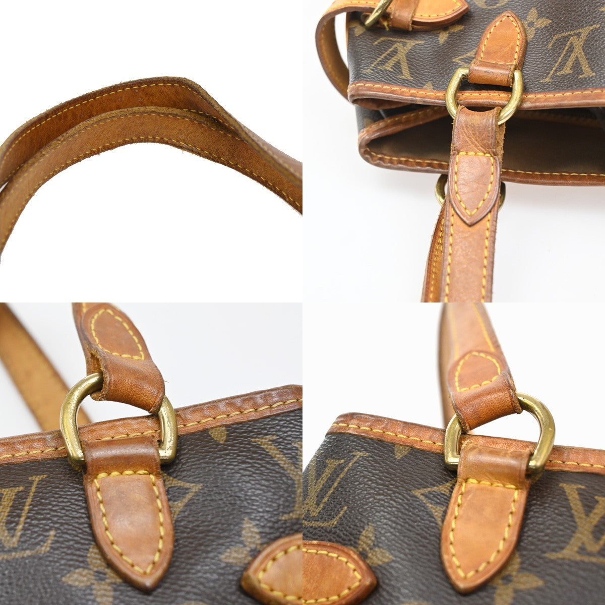 LOUIS VUITTON Batignolles Vertical Shoulder Bag Monogram Brown M51153 35CA545