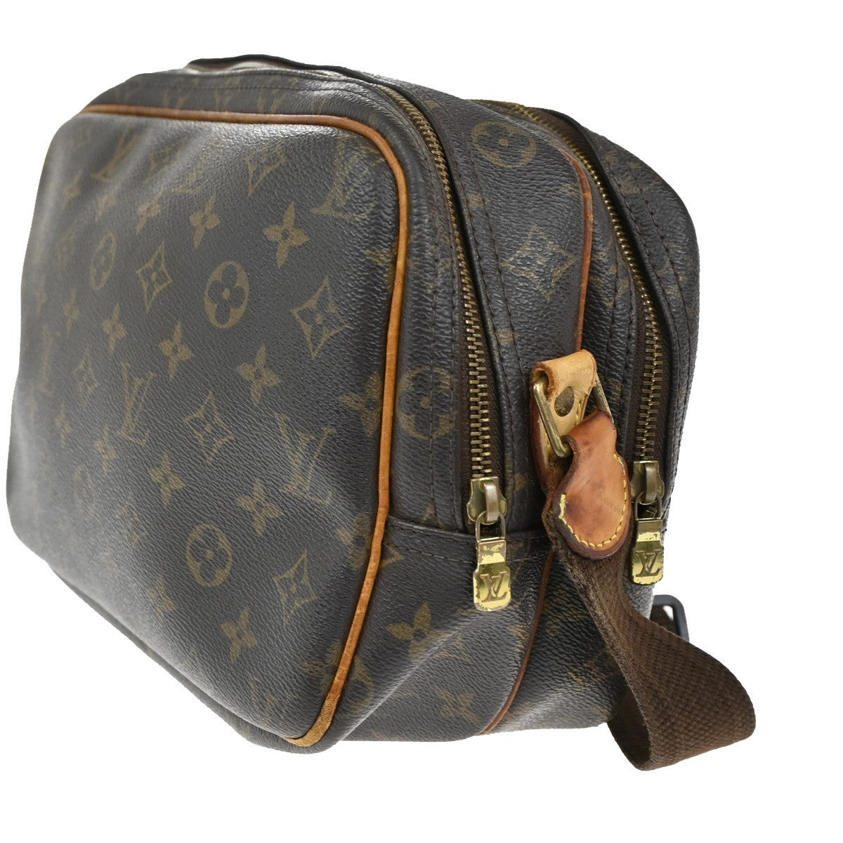 LOUIS VUITTON Reporter PM Crossbody Shoulder Bag Monogram Leather M45254 36CA286