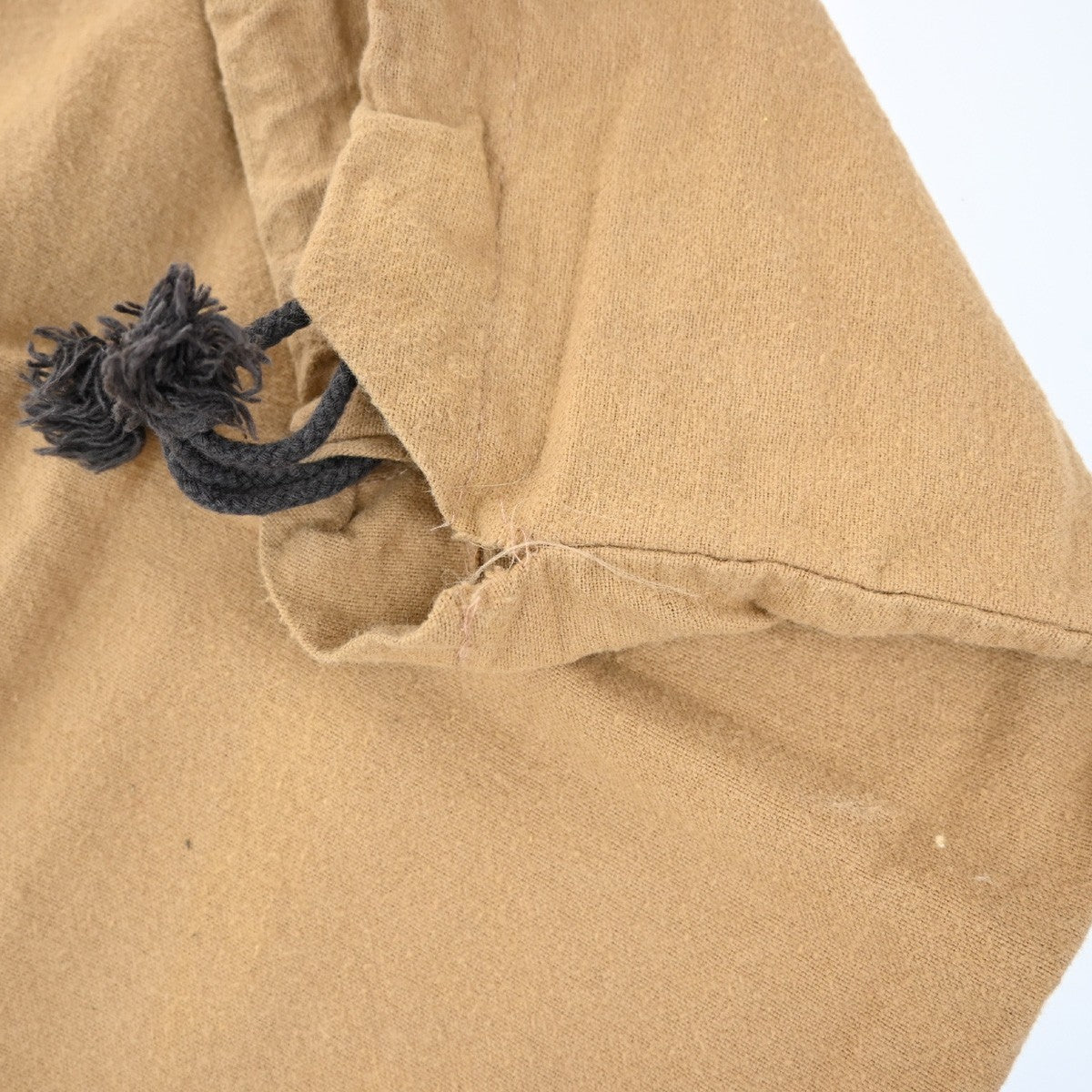LOUIS VUITTON Logo 10 Set Dust Bag Drawstring Canvas Cotton Beige Brown 03KB501