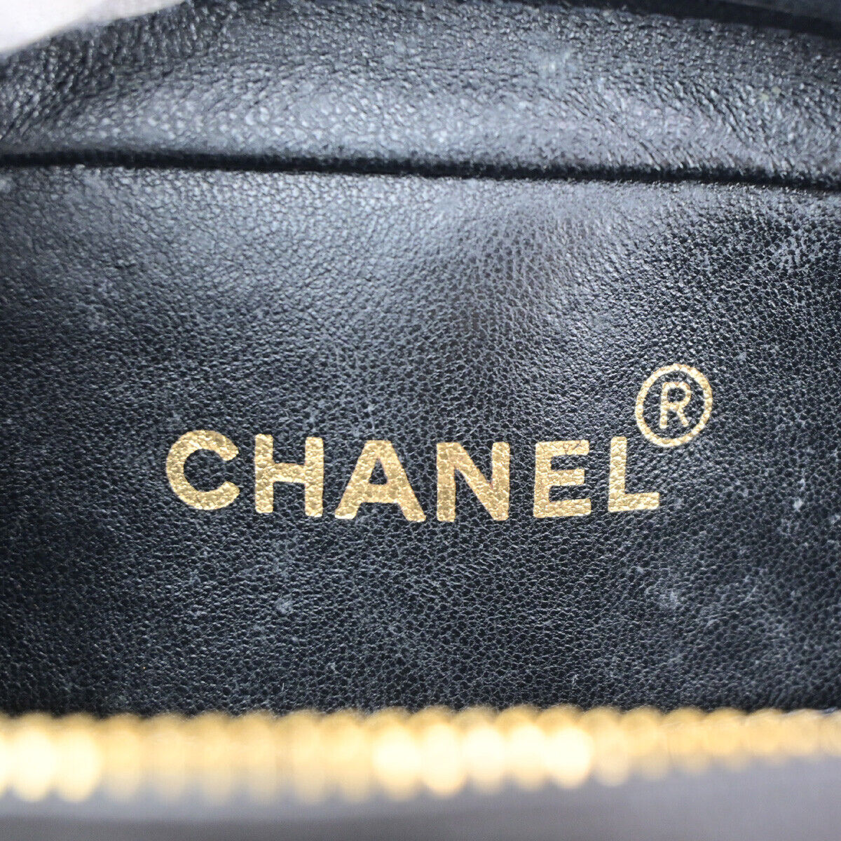 CHANEL CC Matelasse Tassel Chain Shoulder Bag Leather GHW BK Vintage 328RJ942