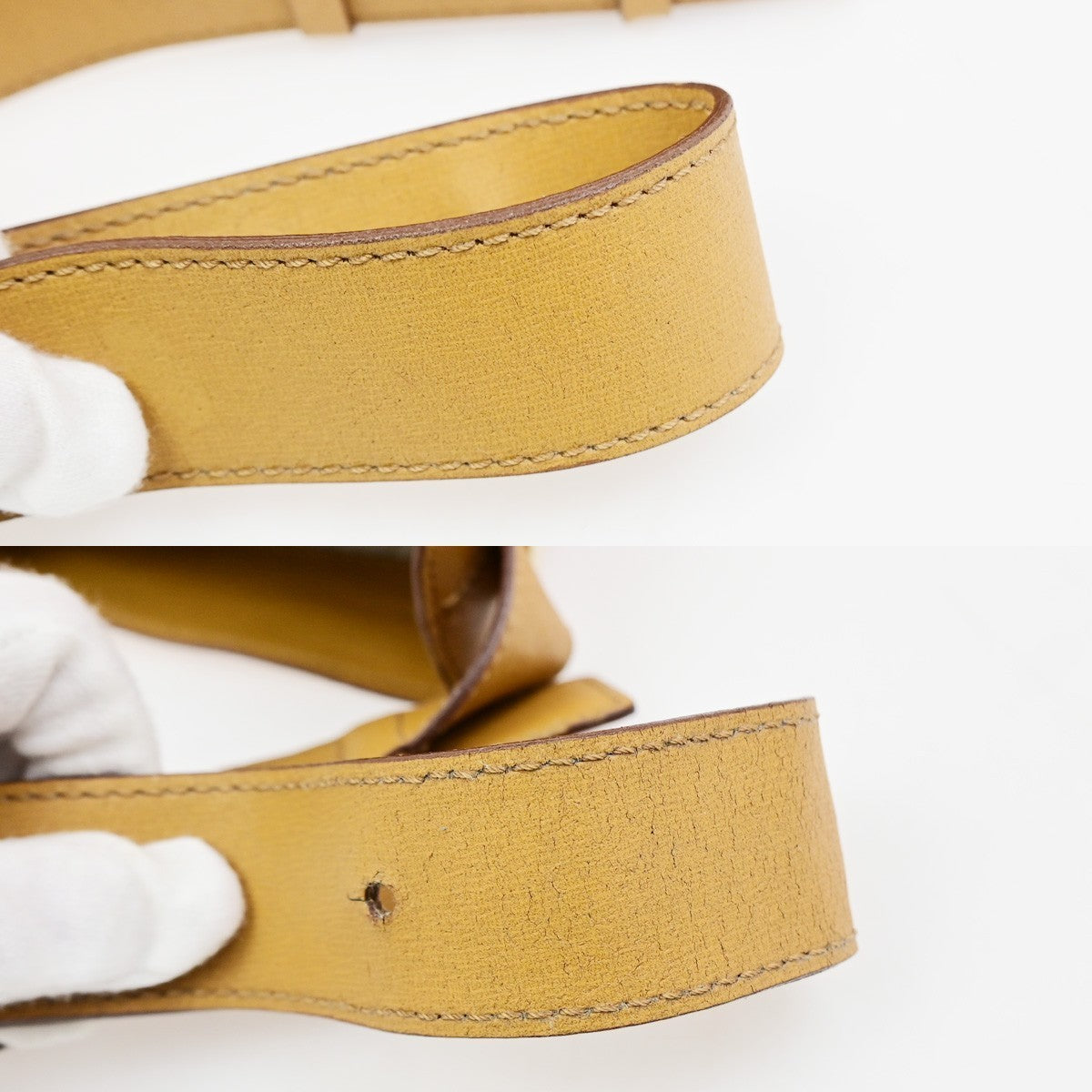 CELINE Logo Horse Carriage Shoulder Bag Leather Brown GHW Italy 68KD152