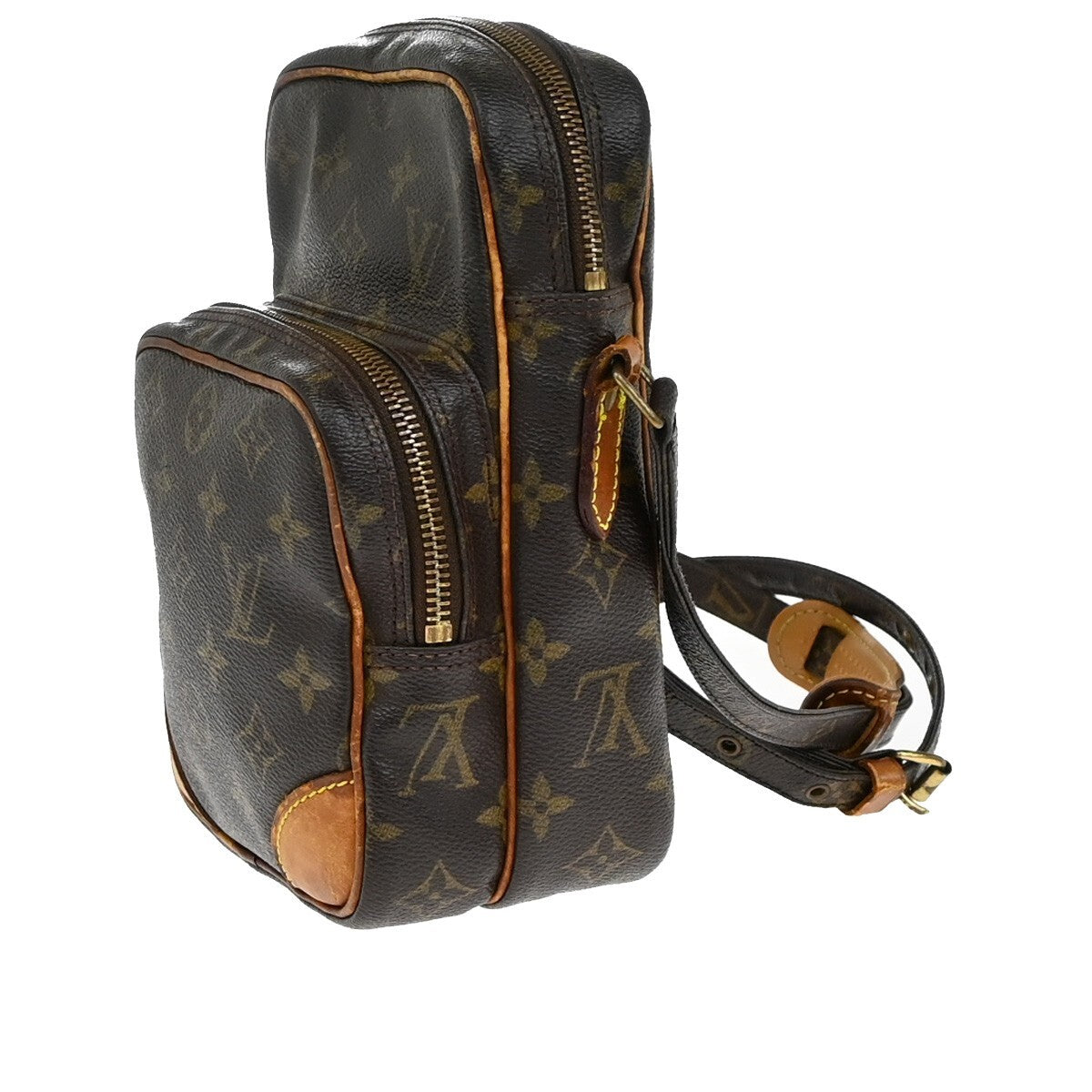 LOUIS VUITTON Amazon Crossbody Shoulder Bag Monogram Leather BN M45236 31EE201