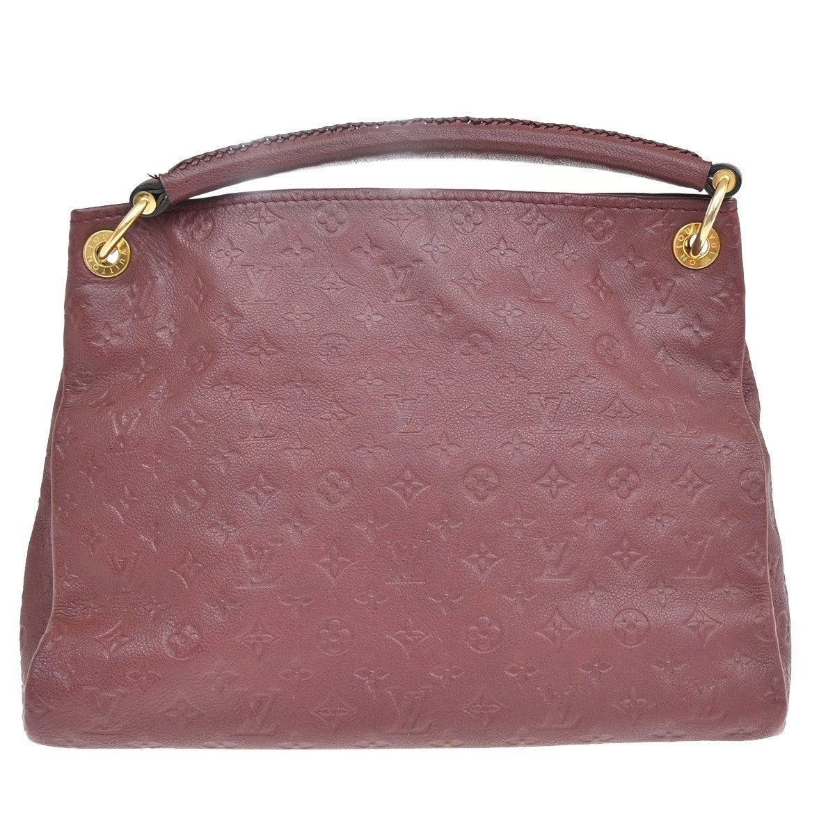 LOUIS VUITTON Artsy MM Shoulder Bag Monogram Empreinte Red M93451 614KP192