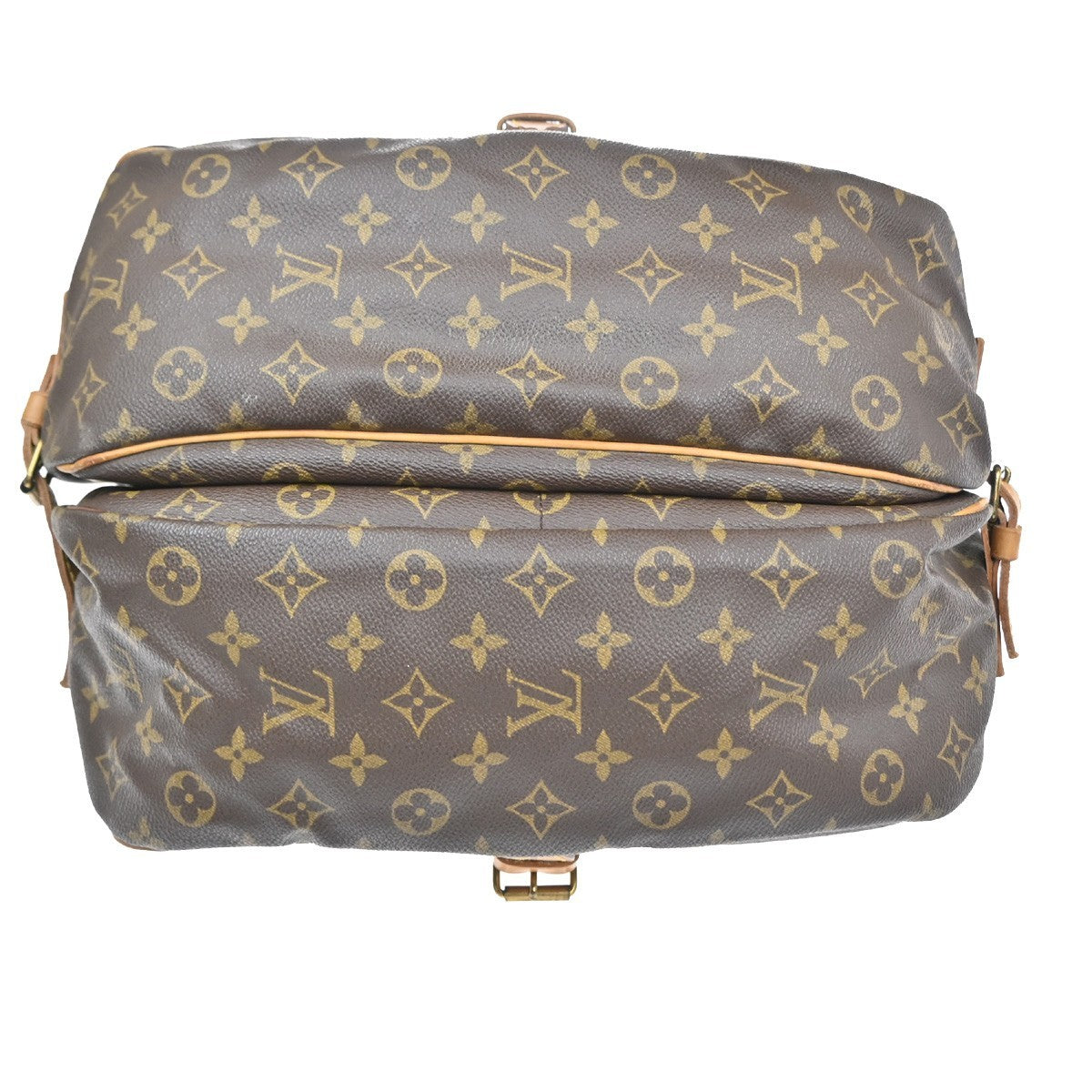 LOUIS VUITTON Saumur 35 Shoulder Bag Monogram Leather BN France M42254 84YJ109