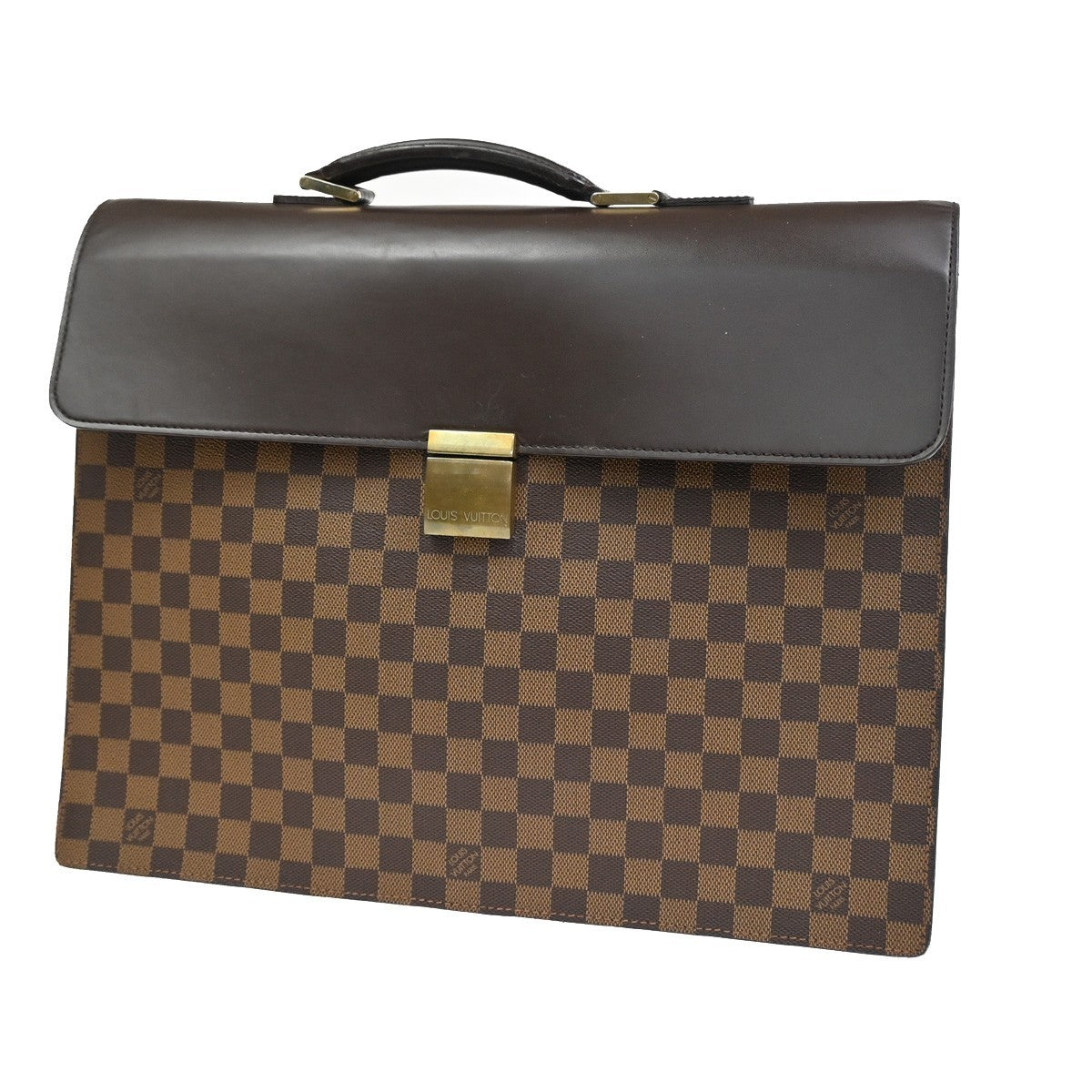 LOUIS VUITTON Altona GM Business Hand Bag Damier Ebene Leather N53312 80CA901