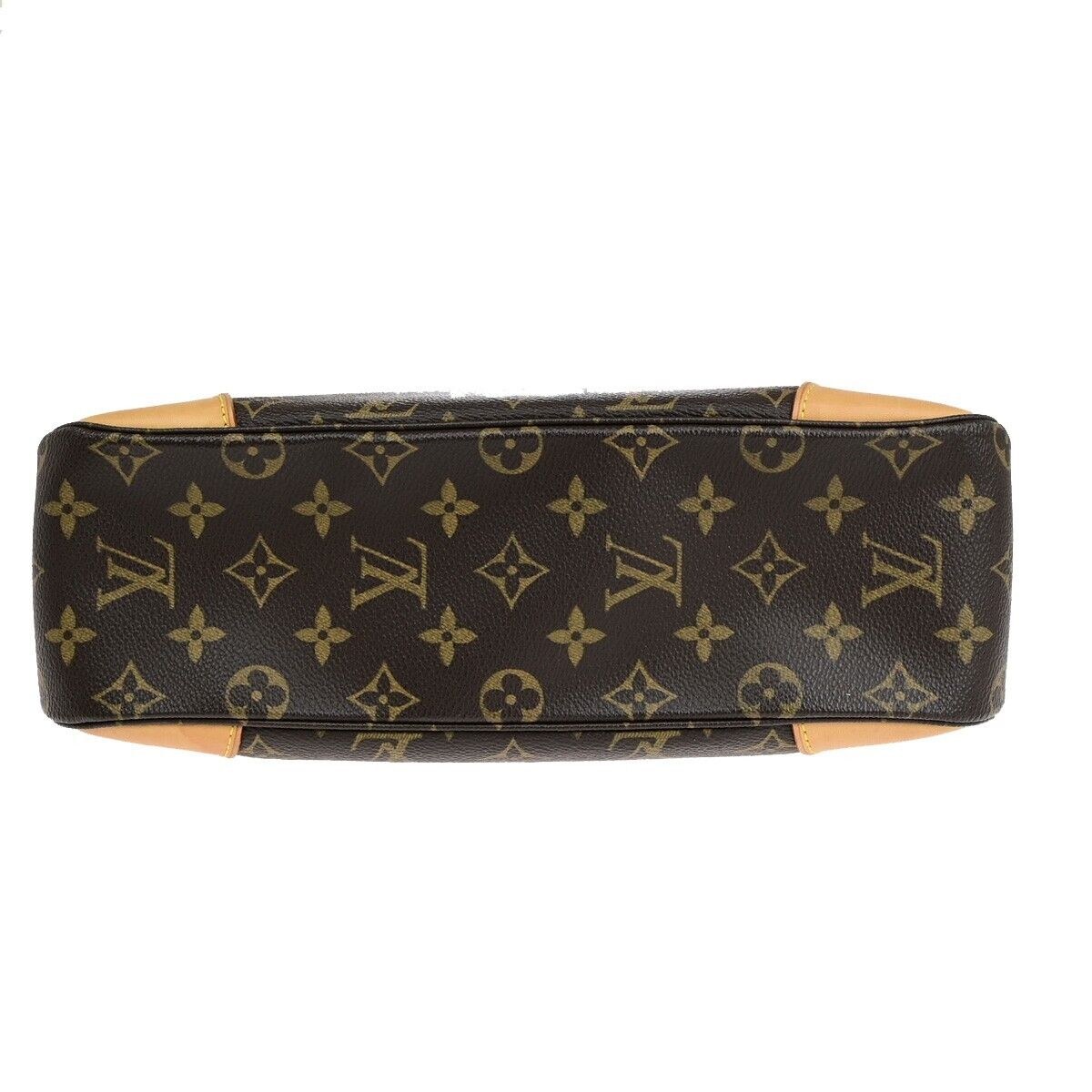 LOUIS VUITTON Boulogne 30 Shoulder Bag Monogram Leather Brown M51265 41EB469