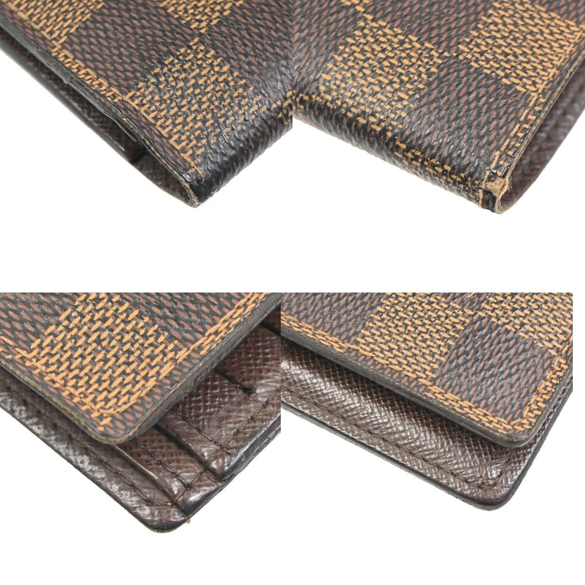 LOUIS VUITTON Portefeuille Marco Bifold Wallet Damier Leather BN N61675 66KC307
