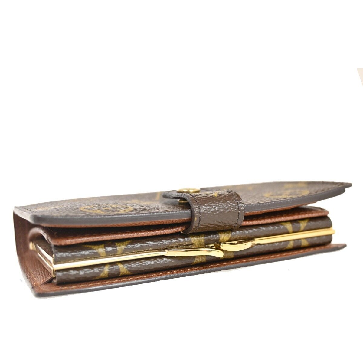 LOUIS VUITTON Portefeuille Viennois Bifold Wallet Monogram Brown M61674 18FA372