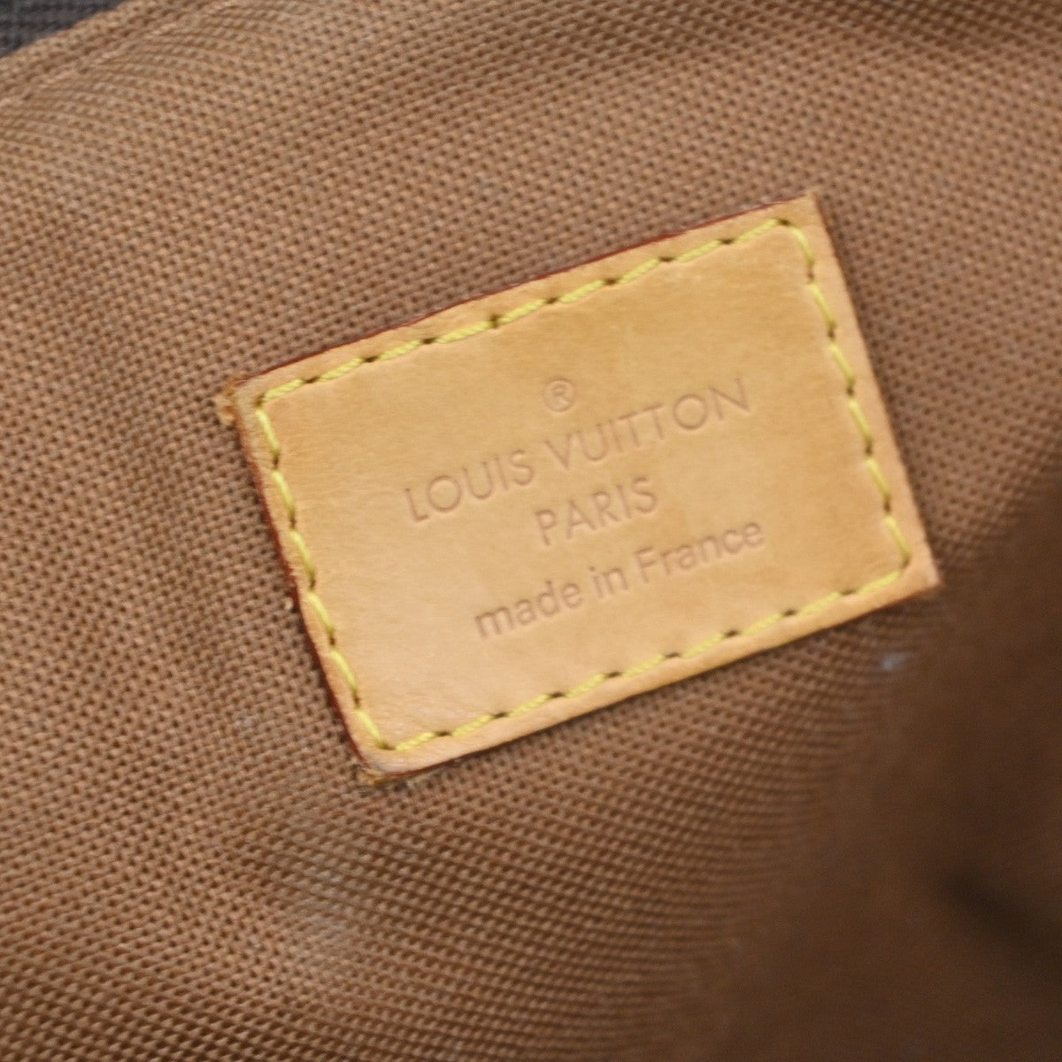 LOUIS VUITTON LV Tivoli GM Shoulder Bag Monogram Leather Brown M40144 70MA640