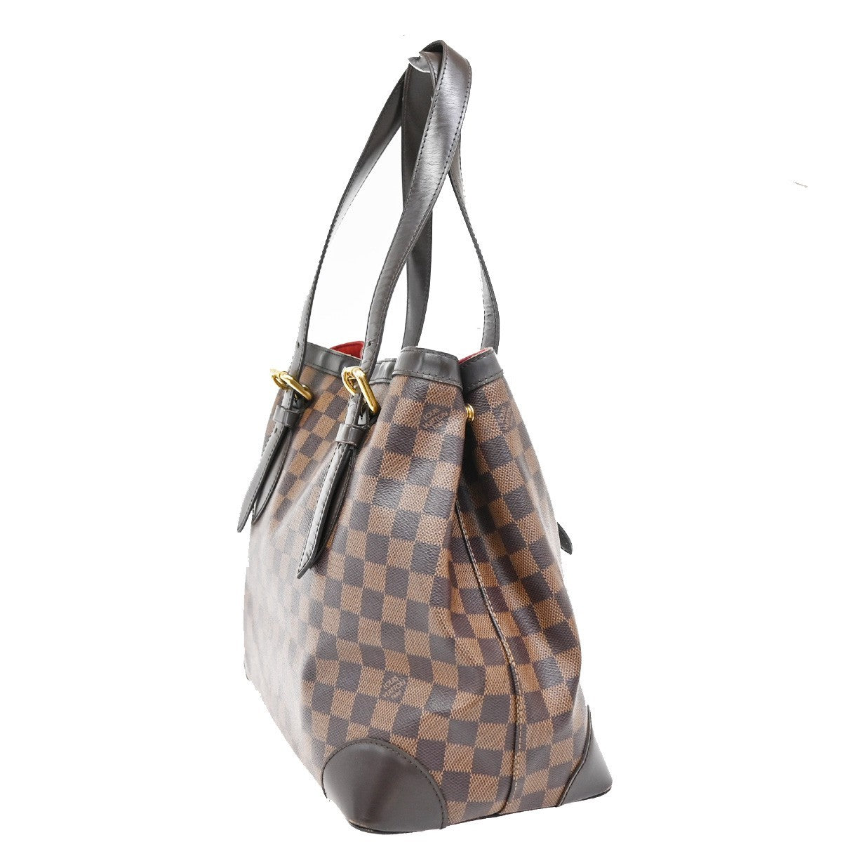 LOUIS VUITLOUIS VUITTON Hampstead MM Shoulder Bag Damier Leather N51204 76EF876