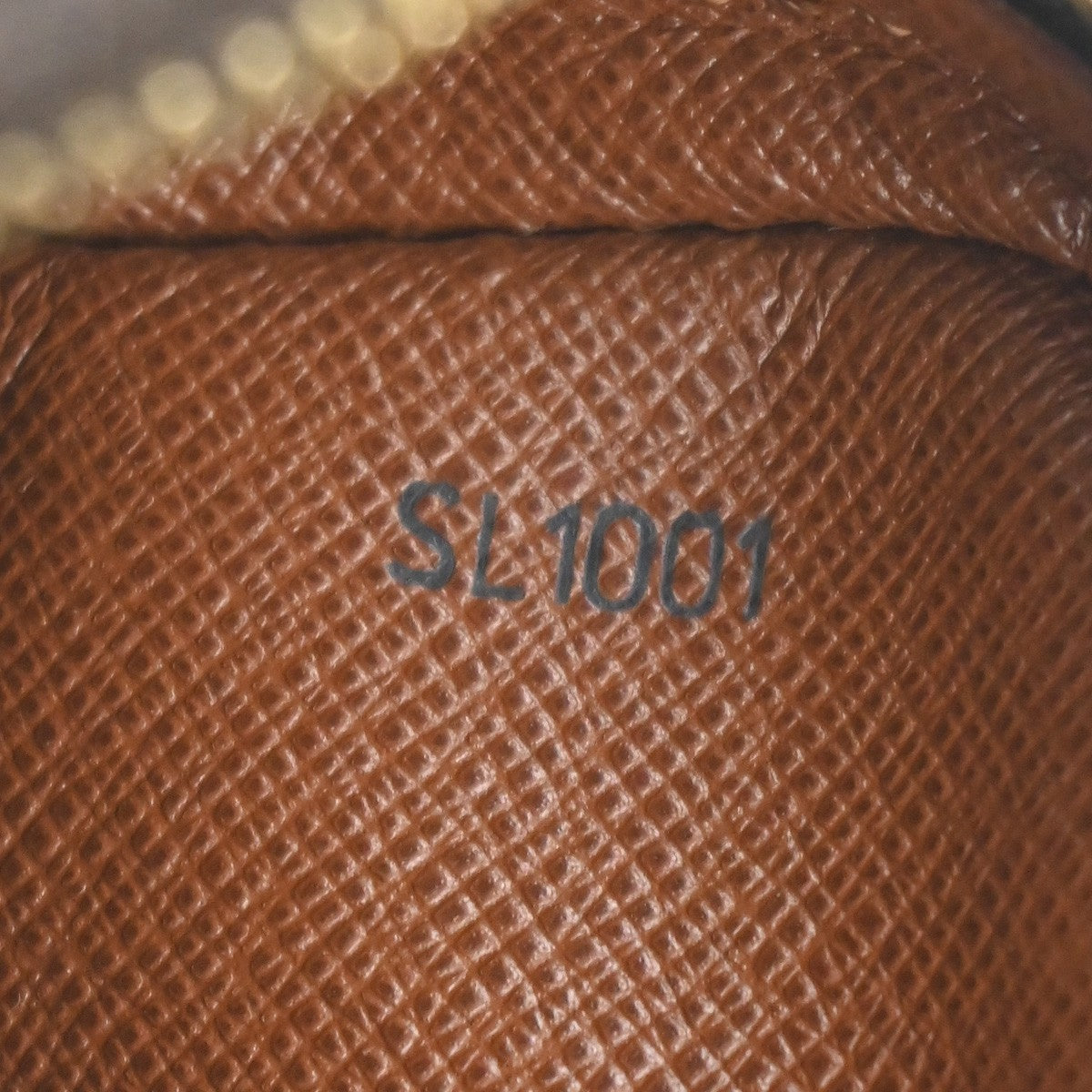 LOUIS VUITTON Danube Shoulder Bag Monogram Leather Brown France M45266 84KC774