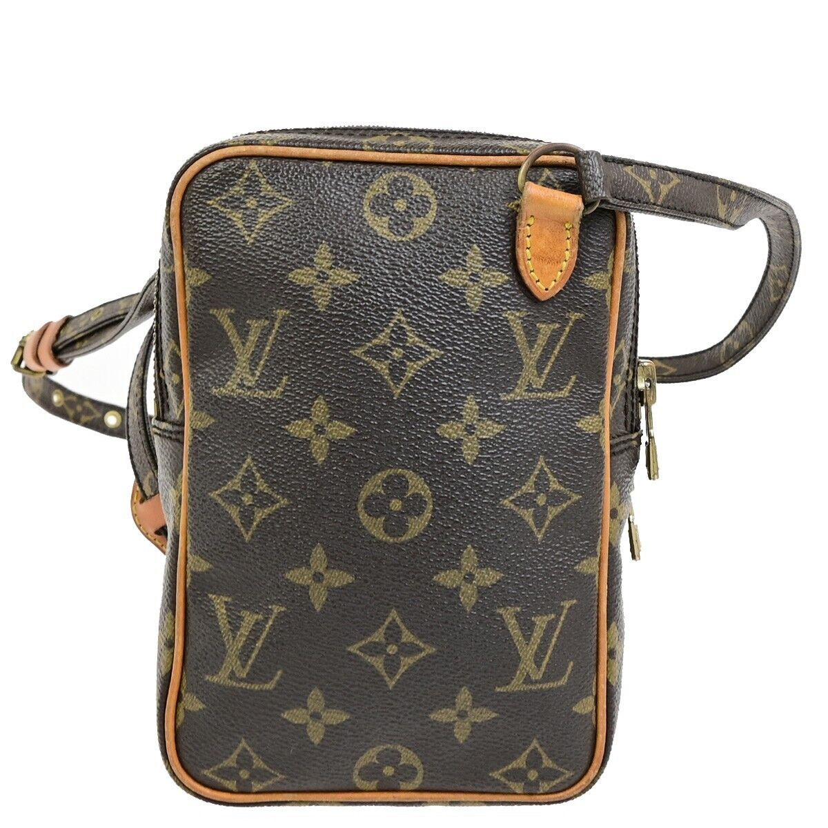 LOUIS VUITTON Mini Amazon Shoulder Bag Monogram Leather Brown M45238 70FB369