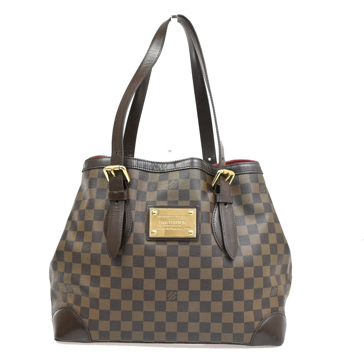 LOUIS VUITLOUIS VUITTON Hampstead MM Shoulder Bag Damer Leather N51204 79MA725