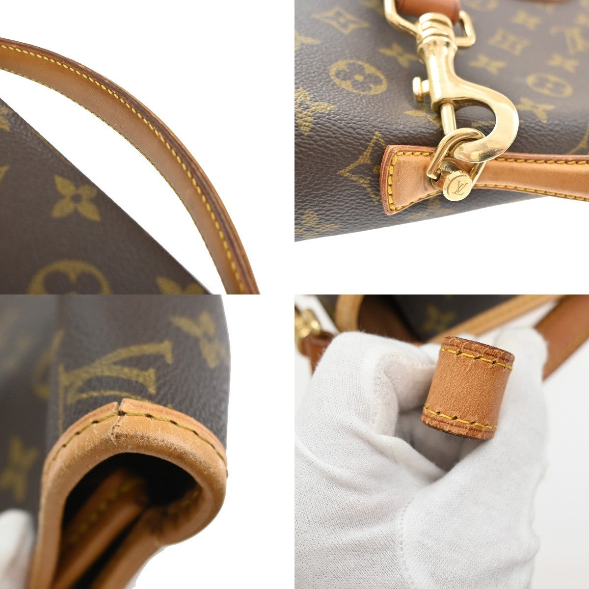 LOUIS VUITTON Beverly 2Way Hand Bag Briefcase Monogram Leather BN M51121 10SA073