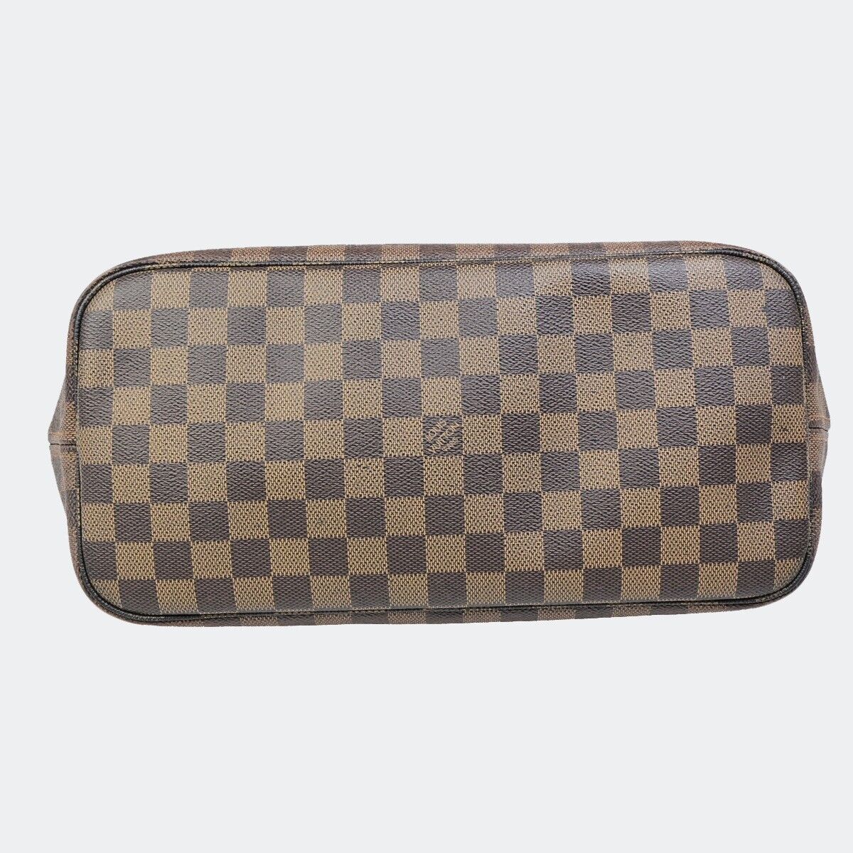LOUIS VUITTON Neverfull MM Shoulder Tote Bag Damier Leather Brown N51105 90EB850