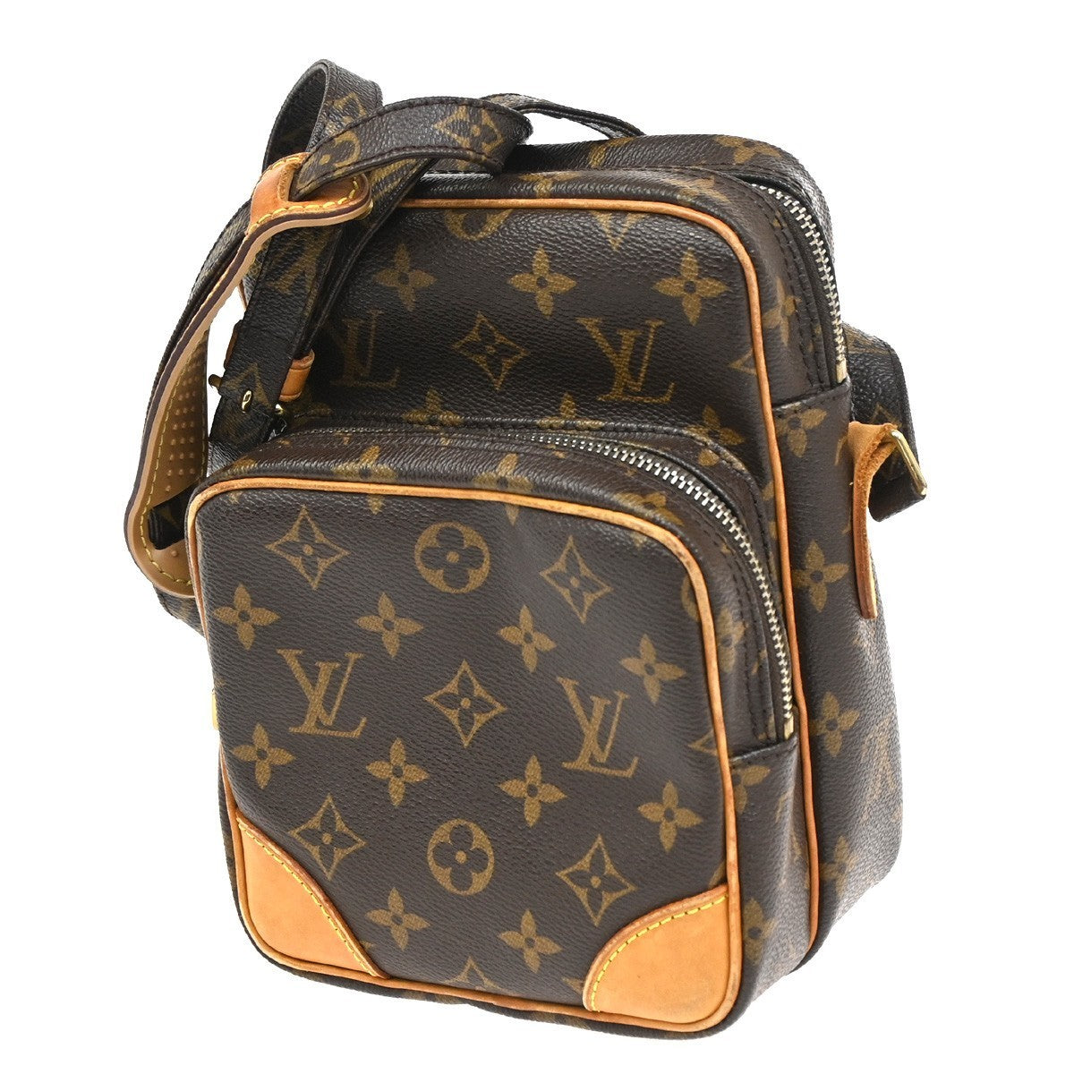 LOUIS VUITTON Amazon Crossbody Shoulder Bag Monogram Leather BN M45236 70KC298