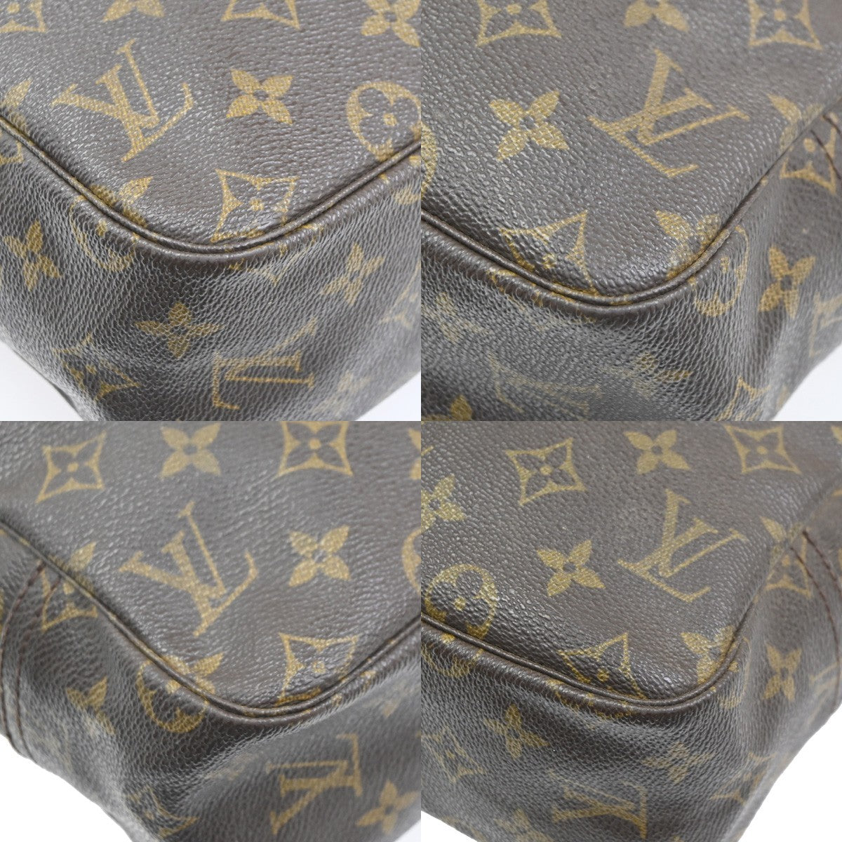 LOUIS VUITTON Trousse Toilette 28 Clutch Hand Bag Monogram Brown M47522 66PA079