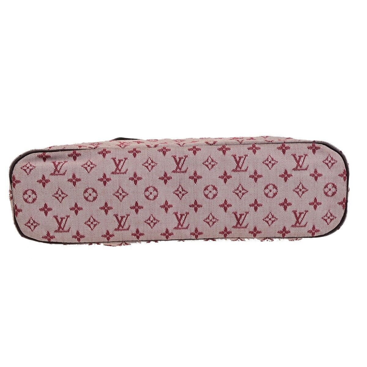 LOUIS VUITTON Lucille PM Shoulder Bag Monogram Mini Canvas Red M92678 85FB342