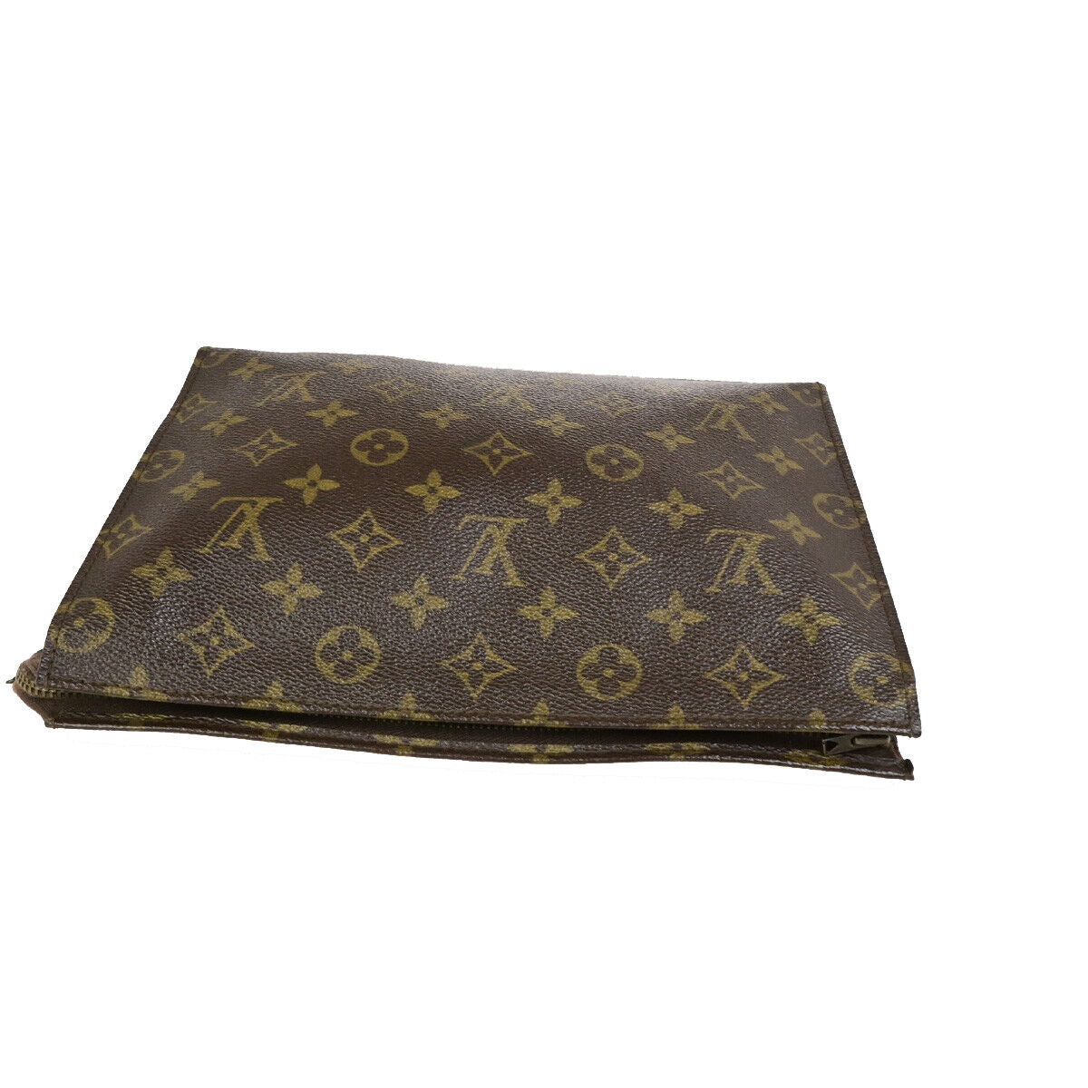 LOUIS VUITTON Poche Toilette 26 Clutch Hand Bag Monogram Leather M47542 05SJ536