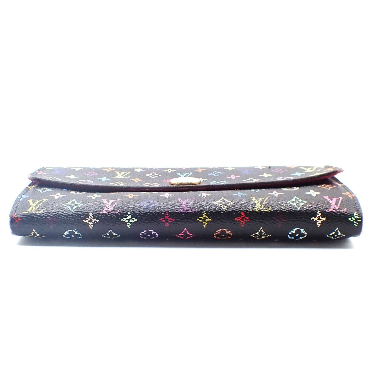 LOUIS VUITTON Portefeuille Sarah Long Wallet Monogram Multi Black M60005 60KC952