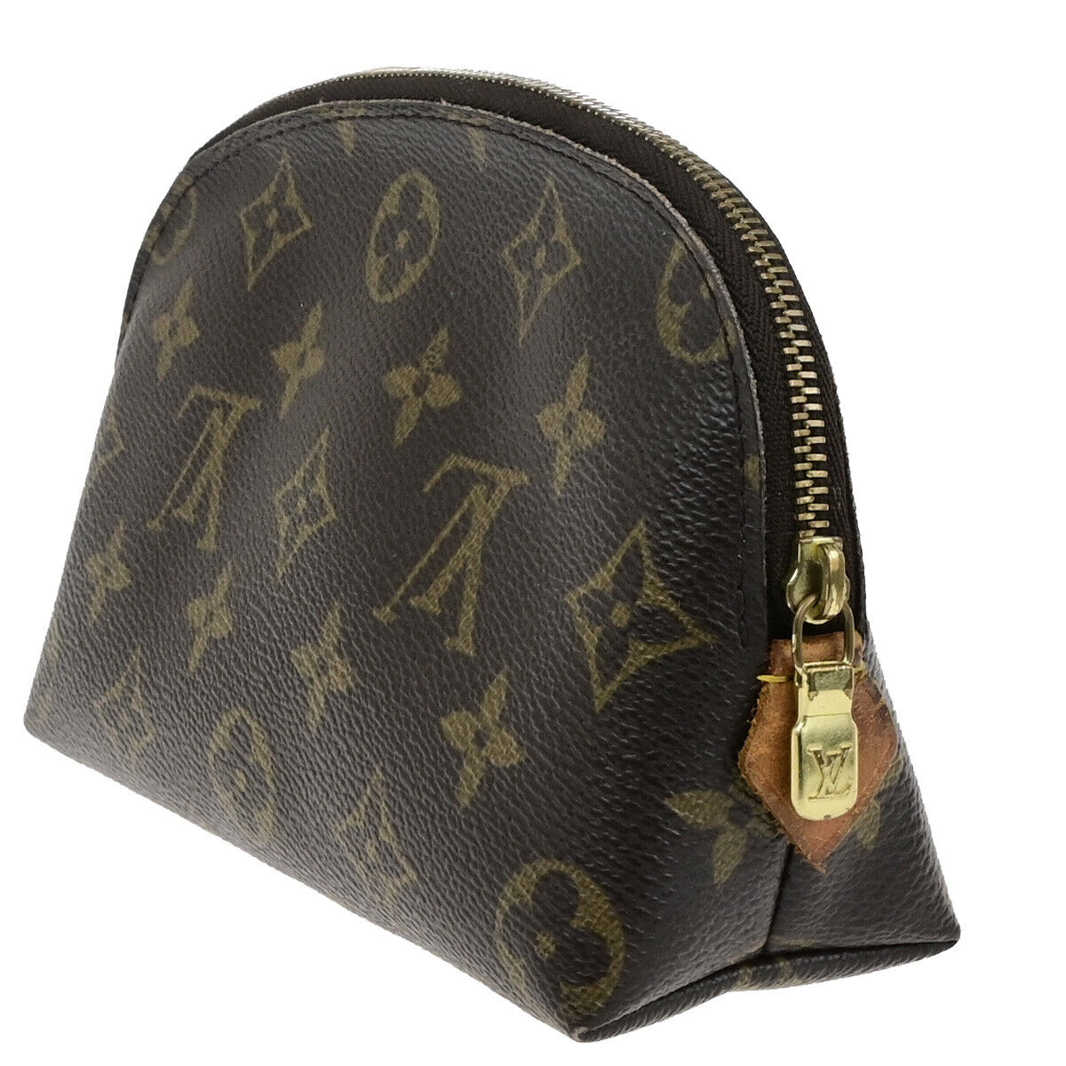 LOUIS VUITTON Pochette Cosmetic Pouch Bag Monogram Leather BN M47515 05YG683