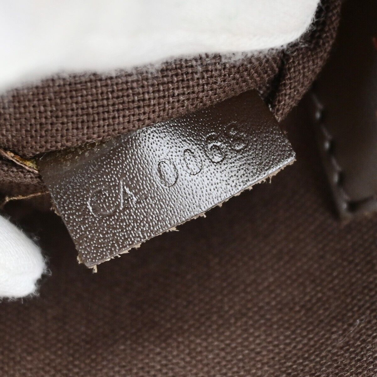 LOUIS VUITTON Cabas Beaubourg Shoulder Bag Damier Ebene Leather N52006 75EC527