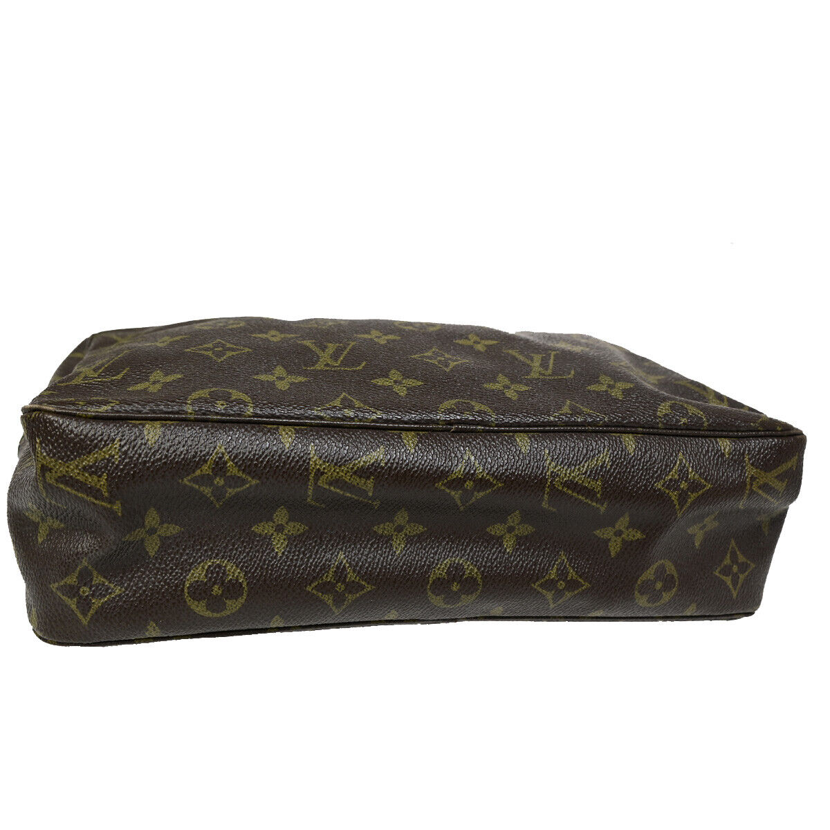 LOUIS VUITTON Trousse Toilette 28 Clutch Hand Bag Monogram Brown M47522 69YE797