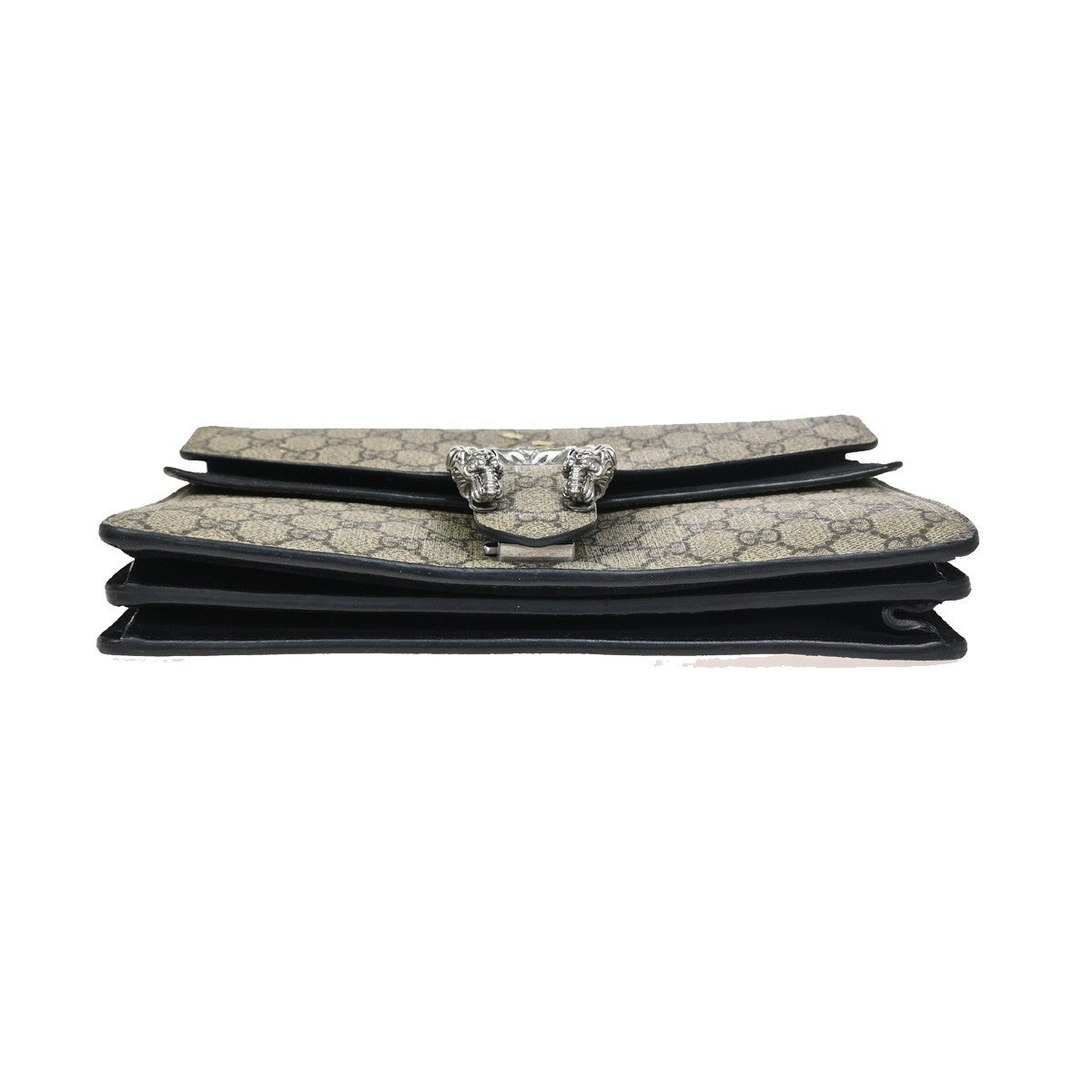 GUCCI GG Dionysus Chain Shoulder Clutch Bag Supreme Leather Brown Italy 85ZA291