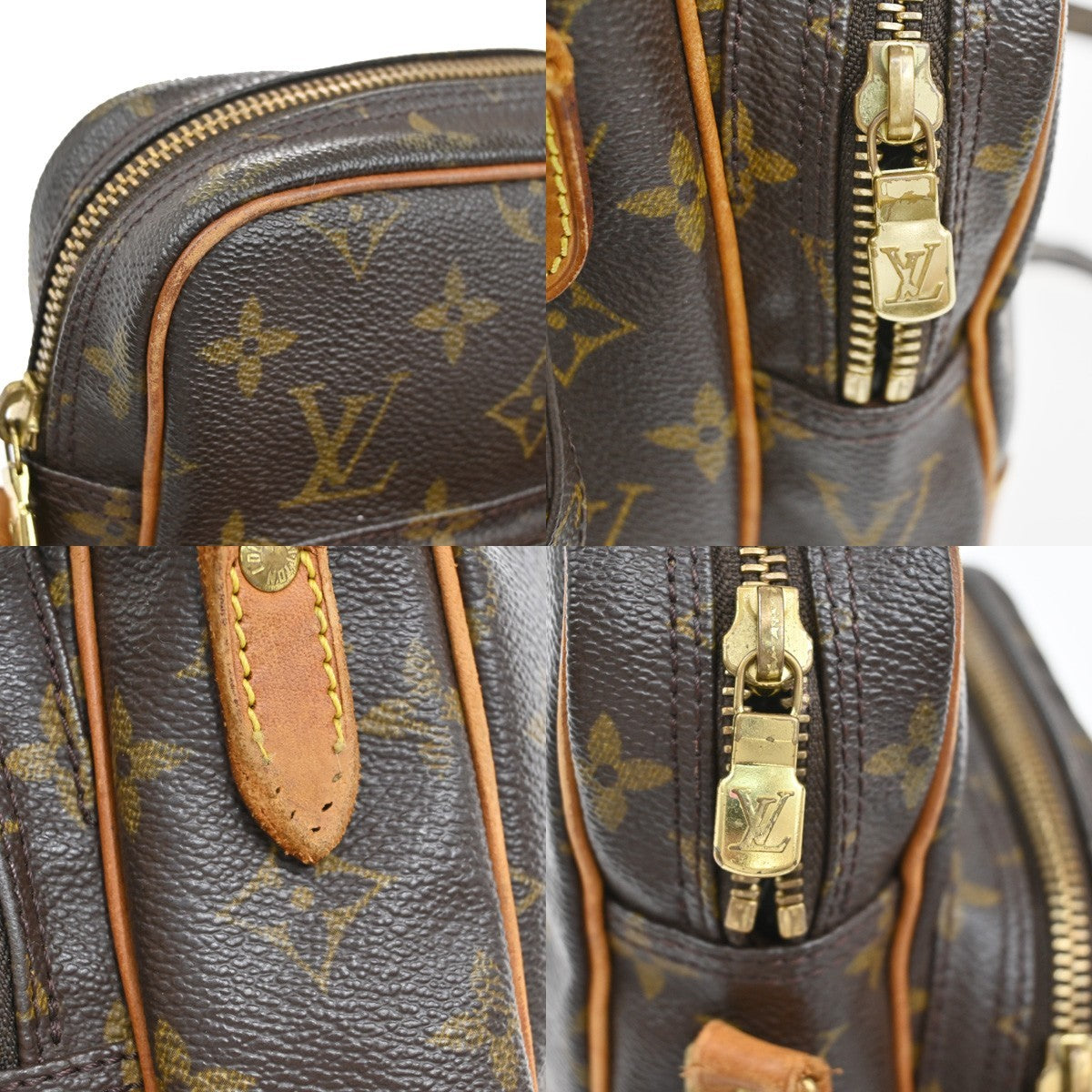 LOUIS VUITTON Amazon Crossbody Shoulder Bag Monogram Leather BN M45236 86AA070