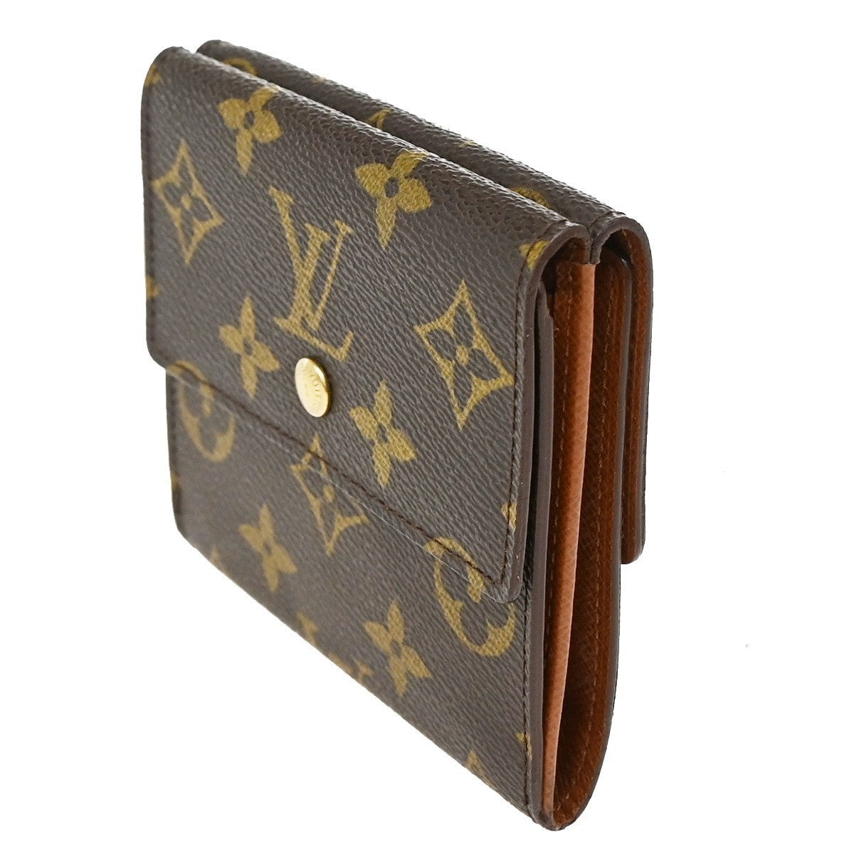 LOUIS VUITTON Porte Monnaie Billet Carte Credit Wallet Monogram M61652 09KB724